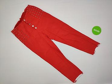 jeans red versace: Spodnie materiałowe damskie, rozmiar XL — 2