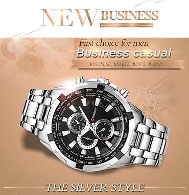 Ručni satovi: Ručni sat CURREN Premijum u 2 boje + poklon Vrhunski kvalitet. Deluje — 2