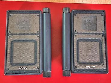 a1 punjaci: SONY ZVUČNICI APM-X5A | Ispravni i očuvani, uz zvučnike idu i — 2