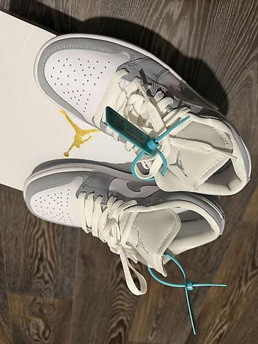 Кроссовки и спортивная обувь: Мужские кроссовки, 38, Nike, Новый, цвет - Серый, Самовывоз, Платная доставка — 4