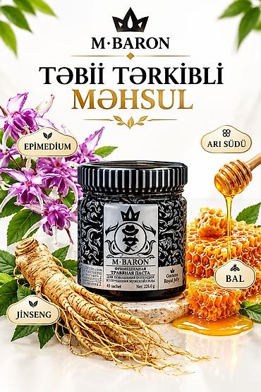 aloe vera satisi: Mr. BARON – bitki tərkibli pasta Cinsi istəyin (libidonun) — 2