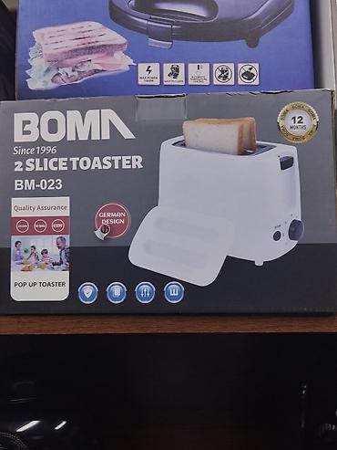 Тостер BOMA BM‑023 (2 ломтика) - Мощность: 850 Вт - На 2 тоста