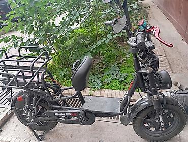 скей борт: Члем+2 аккумулятор120км 🔋Электроскутер Monster PRO MAX (сидячий) - — 2