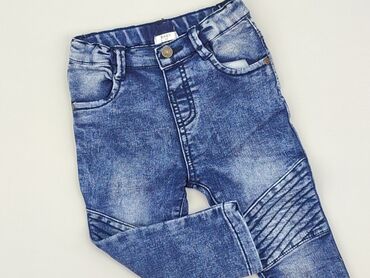 mom jeans pinterest: Spodnie jeansowe, 1.5-2 lat, 92, stan - Dobry