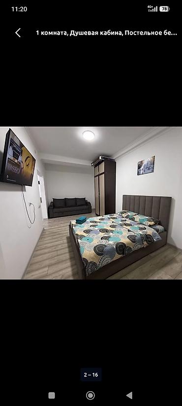 Посуточная аренда квартир: 1 комната, Люкс, элитка, Филармония, Душевая кабина, Постельное белье, Кондиционер — 11