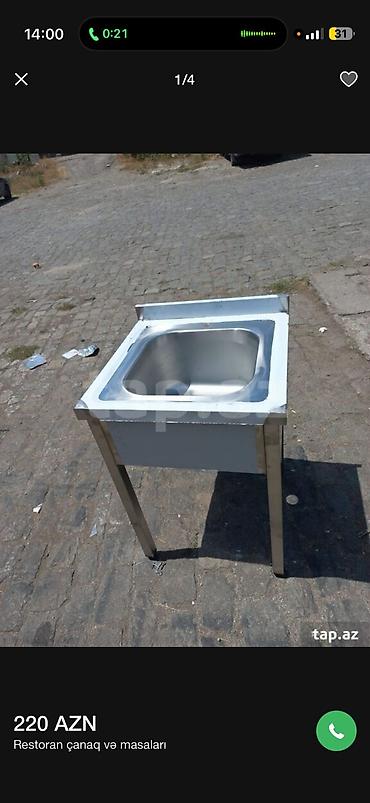 Nerjaveykalar: Restoranlar üçün avadanlıqlar - Paslanmayan poladdan (inox) istehsal — 14