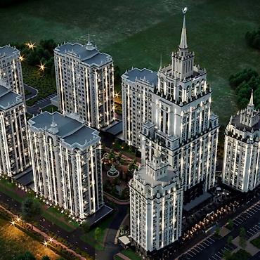Продажа квартир: 4 комнаты, 164 м², Асанбай мкр Элитка, 11 этаж, ПСО (под самоотделку) — 3