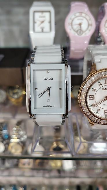 meta eynək: RADO saatları – ağ keramik korpus və qolbaqla zərif dizayn Rolex — 10