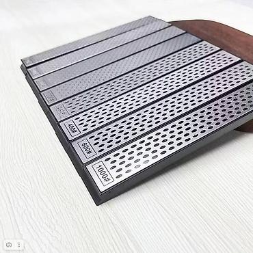 бу чехлы: Набор из 6 премиальных алмазных точильных брусков для заточки - — 4