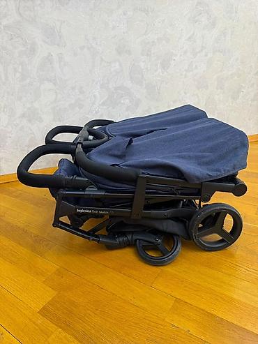 коляски для близнецов: Inglesina Twin Sketch 2 nəfərlik uşaq arabası satilir. Demek olar ki — 5