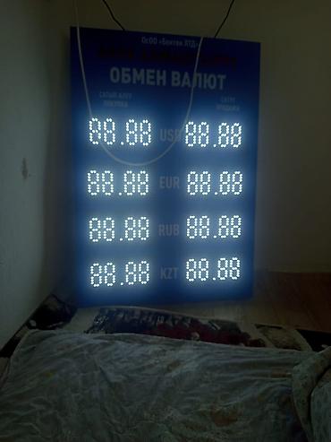 Оборудование для бизнеса: Светодиодное табло «Обмен валют» для обменных пунктов - Тип — 6