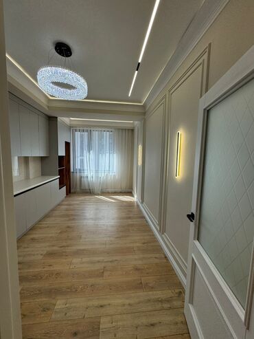 квартира бишкек жашаганга: 2 комнаты, 75 м², Элитка, 7 этаж, Евроремонт