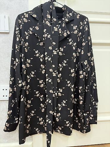 Ночнушки: Qadın pijama dəsti – çiçək naxışlı, qara fon - İki hissəli dəst at lalafo.az — 3 Ночнушки: Qadın pijama dəsti – çiçək naxışlı, qara fon - İki hissəli dəst — 3