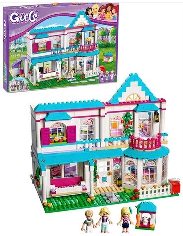 спичечный домик: Лего Конструктор Дом Стефани (659 деталей) бесплатная доставка по