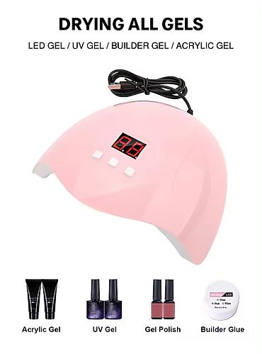 Техника и электроника: Professional Gel Polish LED Nail Dryer Lamp - LED dırnaq qurutma — 6