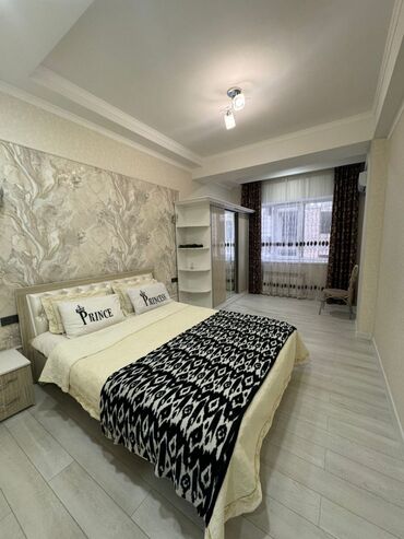 bishkek park residence: 3 комнаты, Душевая кабина, Постельное белье, Кондиционер