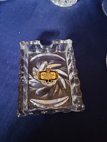 Kuhinjski setovi: Servis nov -ti i ja- kristal,Zajecar za dvoje. 70te. Set za — 16