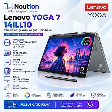 ◾ Model : Lenovo Yoga 7 14ILL10 ◾ Prosessor : İntel® Core™  Ultra 7
