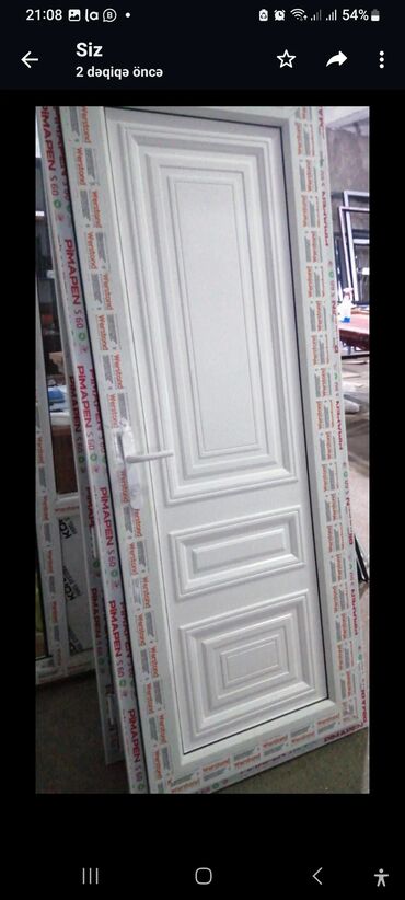 Butkalar, köşklar: PLASTİK NAXIŞLI HAMAM QAPILARI . 350 MAN çatdırılma, quraşdırılma — 15