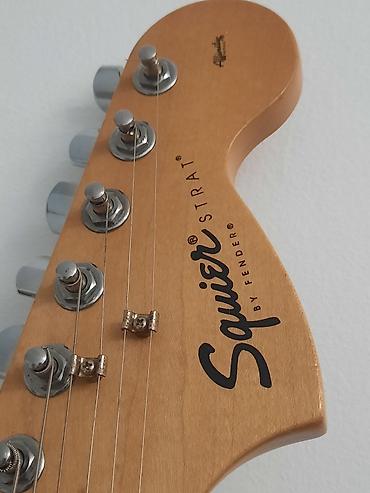 Гитары: Squier Affinity HSS, BLW, идеальный страт, 26 лет, четкий, удобный — 3