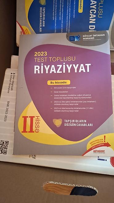 dim informatika qayda: Riyaziyyat Testlər 11-ci sinif, DİM, 2-ci hissə, 2023 il — 1