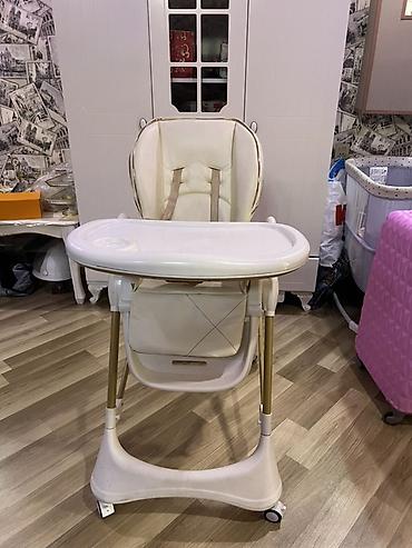 Столы для кормления: Uşaq yemək stulu kidilo firmasi - Ergonomik dizaynlı, yumşaq dərili — 1