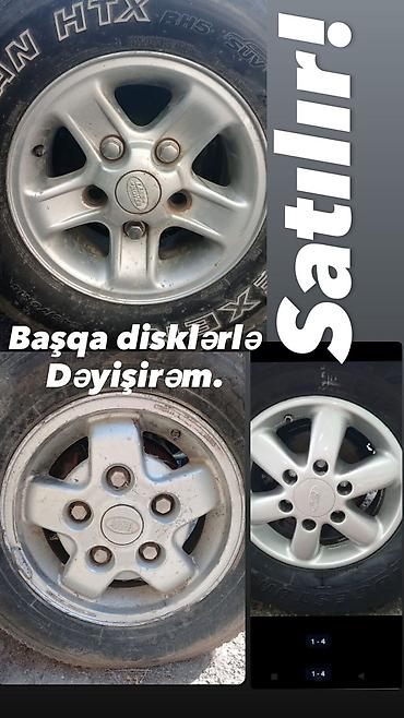 most 3 64: Land Rover orijinal yüngül lehimli disklər - 5 boltlu, mərkəzdə “Land — 1