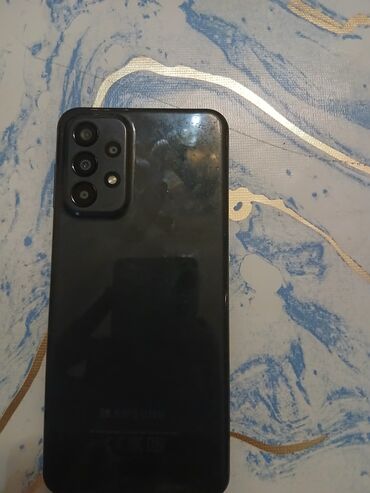 Samsung: Samsung Galaxy A23, 128 GB, rəng - Qara, Zəmanət, Sensor, Barmaq izi