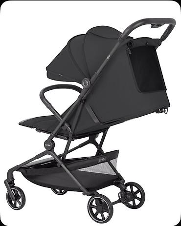 коляска carrello: Прогулочная коляска Corrello Evo (черная) - Легкая и компактная — 2