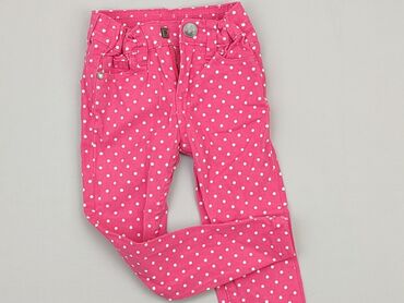 jeansy poplamione farbą: Spodnie jeansowe, 1.5-2 lat, 92, stan - Bardzo dobry
