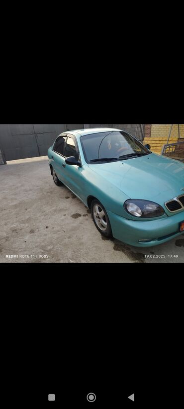 мотору жок: Daewoo Lanos: 1996 г., 1.6 л, Механика, Бензин, Седан