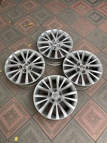 coroll: Литые Диски R 17 Toyota, Комплект, отверстий - 5, Б/у — 9