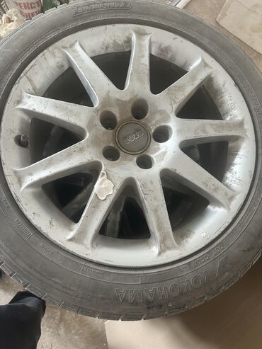 диски на опель зафира а: Куйма Дисктер R 17 Audi, Комплект, тешиктери - 5, Колдонулган