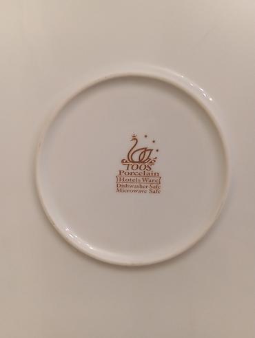 Кухонные принадлежности: Porcelain süfrə ləyən/tray - Material: ağ porselen lövhə - Üzərində — 6