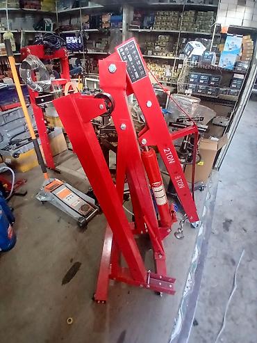 Автосервисное оборудование: Гидравлический кран-гармошка (автокран “folding shop crane”) 2 тонны — 2