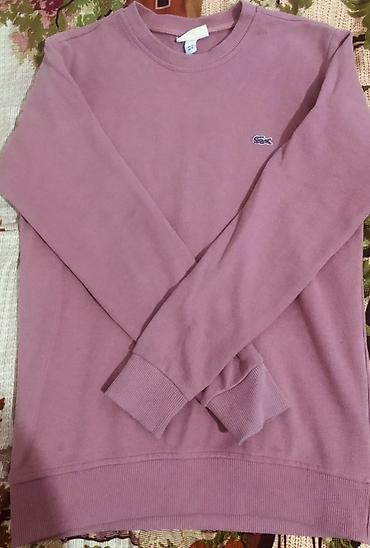Толстовки: Мужская толстовка, S, Lacoste, Новый, цвет - Розовый, Самовывоз, Платная доставка — 1