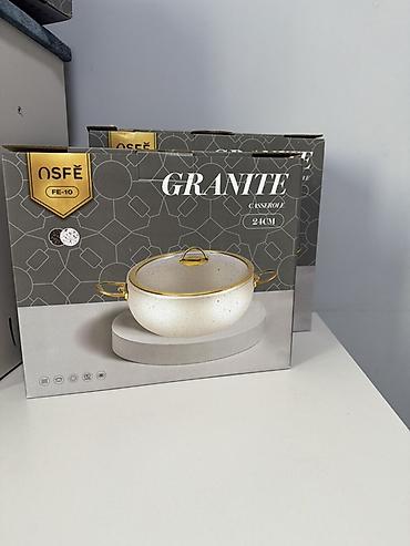 фигурки из осд: Кастрюля OSFÉ GRANITE casserole + набор пиал - Кастрюля из серии — 2