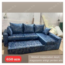 Masalar və oturacaqlar: Künc divan, Yeni, Açılan, Pulsuz çatdırılma