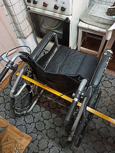 Инвалидные коляски: Инвалидная коляска с санитарным вырезом и ведром (комба-туалет) — 4