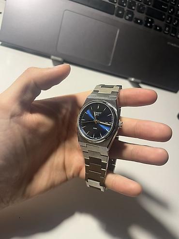 garmin venu 4 цена: Tissot PRX, кварцевые наручные часы с интегрированным браслетом — 1