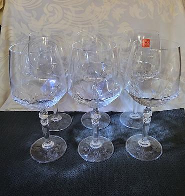 Čaše: Case eko kristal Luxion italijanske za vino,koktele. Case italijanske — 1
