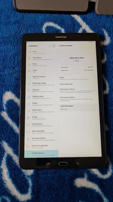 Tableti: Vrhunski tablet samsung,veliki 10.1 inca,ima za sim karticu, nema — 20