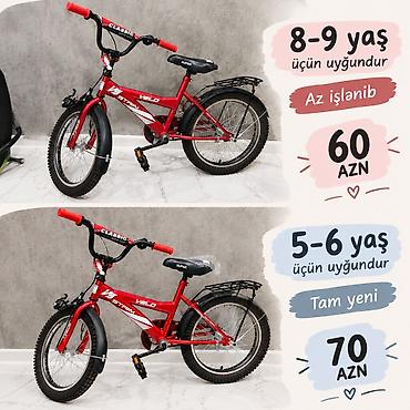 руль для велосипеда: Uşaq velosipedi – Velo Strim, qırmızı rəng - 20 düymə yaxın təkərlər — 2