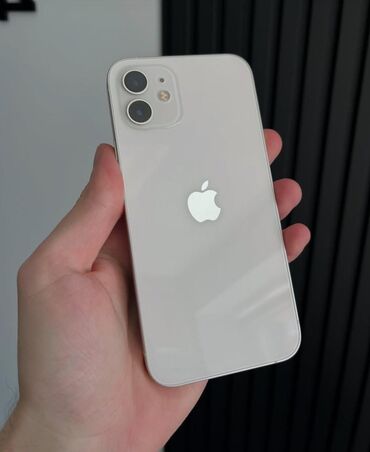 Apple iPhone: IPhone 12, 128 GB, Ağ, Zəmanət, Kredit, Barmaq izi