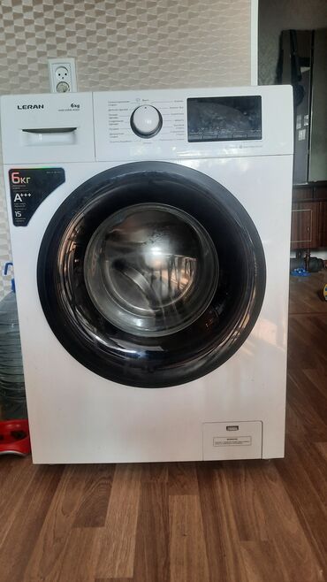 где можно купить стиральную машинку: Стиральная машина Leran, Б/у, Автомат, До 6 кг, Компактная