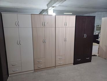 Шифоньеры: Шифоньер, Новый, Прямой, цвет - Коричневый, ЛДСП — 14