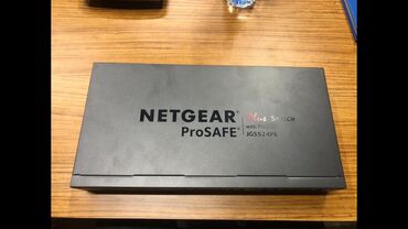 Kompüter və noutbuk aksesuarları: Netgear ProSAFEJGS524PE Amerikadan 350 dollara alınıb.Şirkətdə