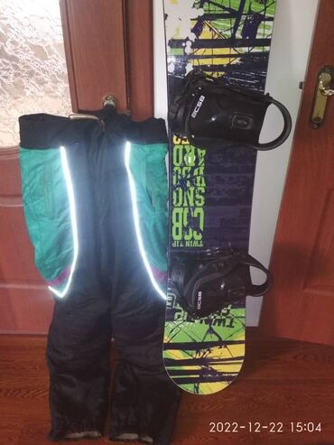 Сноуборды: Фристайл, С креплениями, Б/у — 4