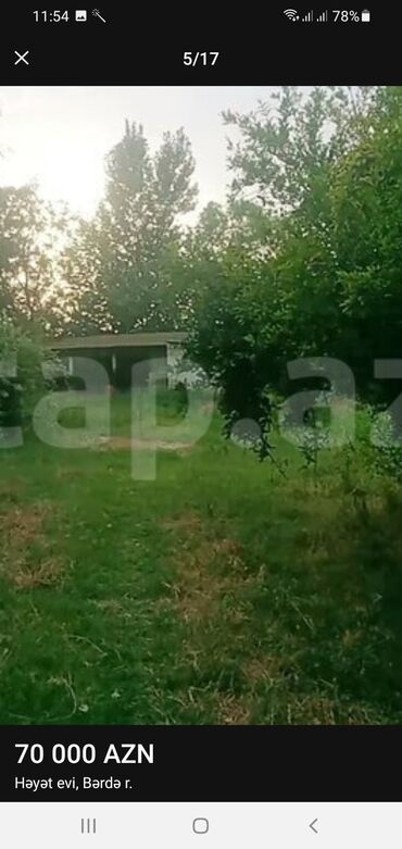 Həyət evləri və villaların satışı: TECİLİ Berde rayon hacìlar kendi yola yaxın 4 otaq zal heyetyani bag — 10