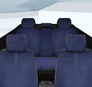 Чехлы и накидки на сиденья: Чехлы Велюровые, С подушкой, цвет - Черный, Honda, Новый, Самовывоз, Бесплатная доставка, Платная доставка — 14